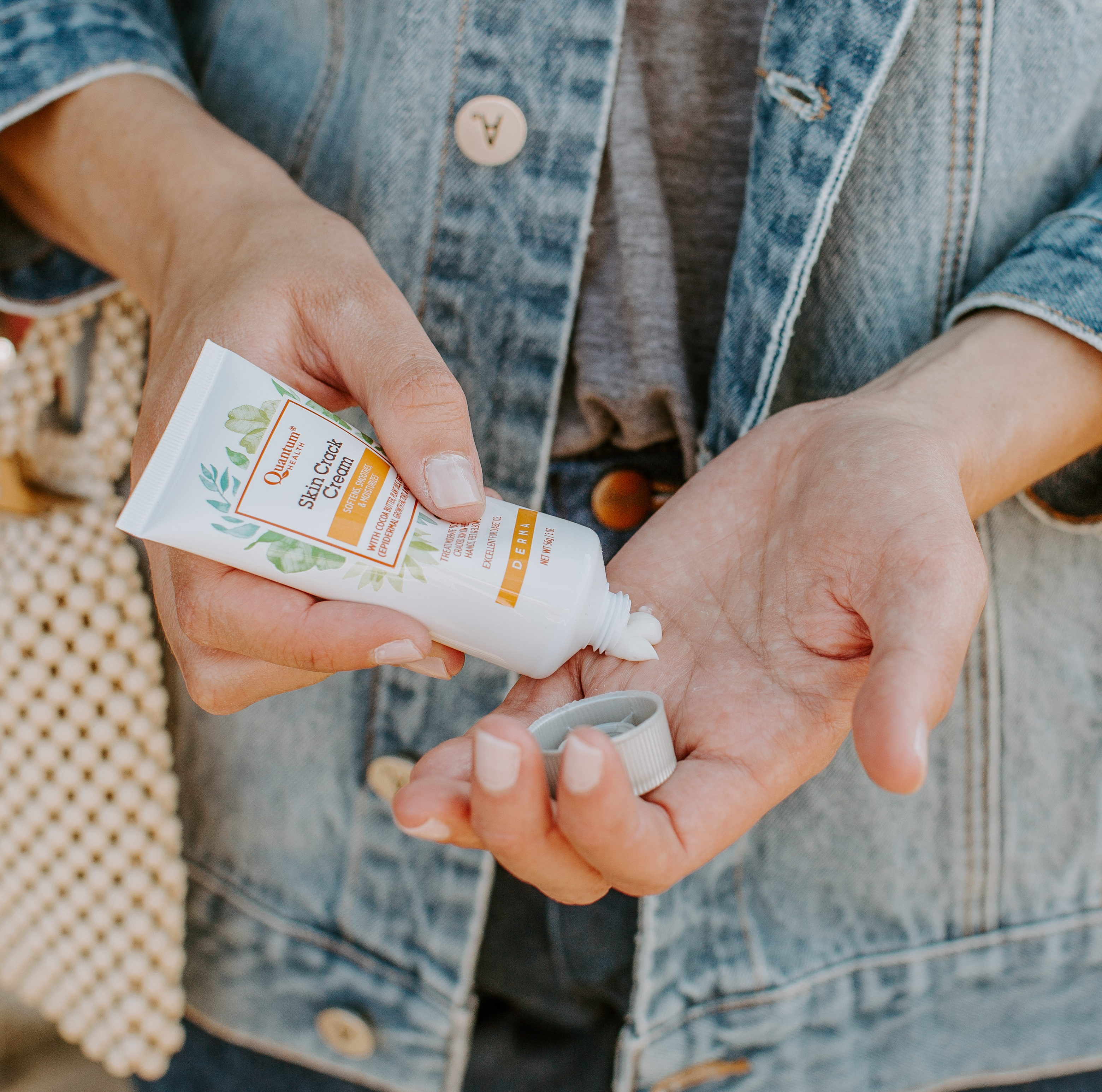 Crème anti-gerçures à base de plantes