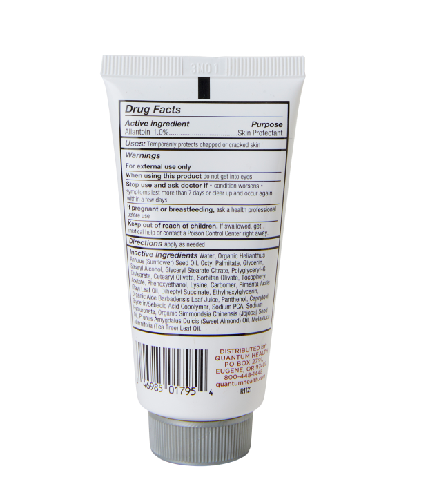 Crème anti-gerçures à base de plantes