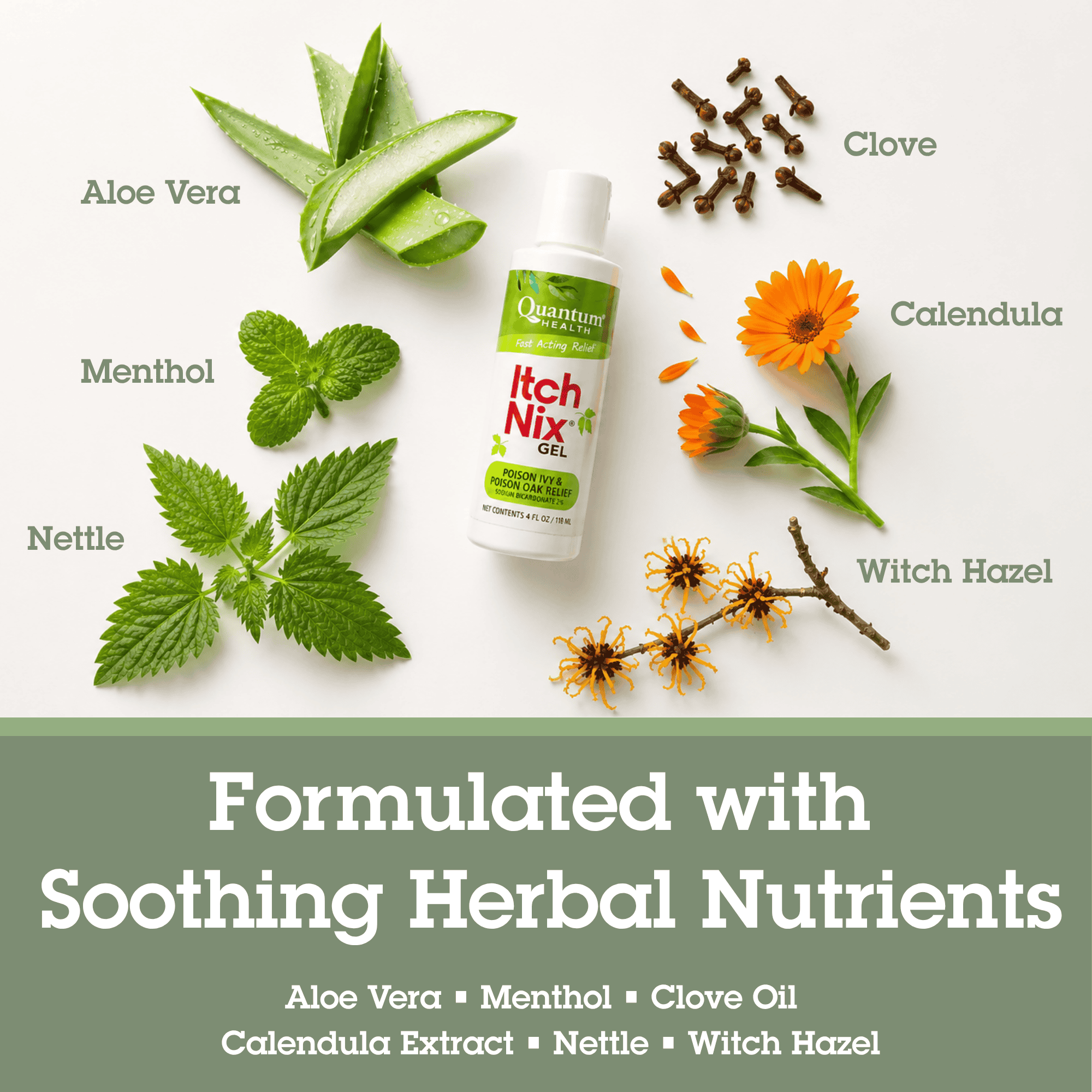 is aloe vera plant good for poison ivy Itch Nix® Gel
