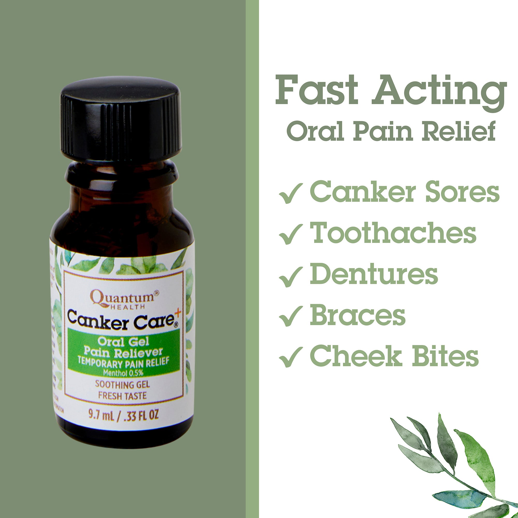 Canker Care+® Oral Gel