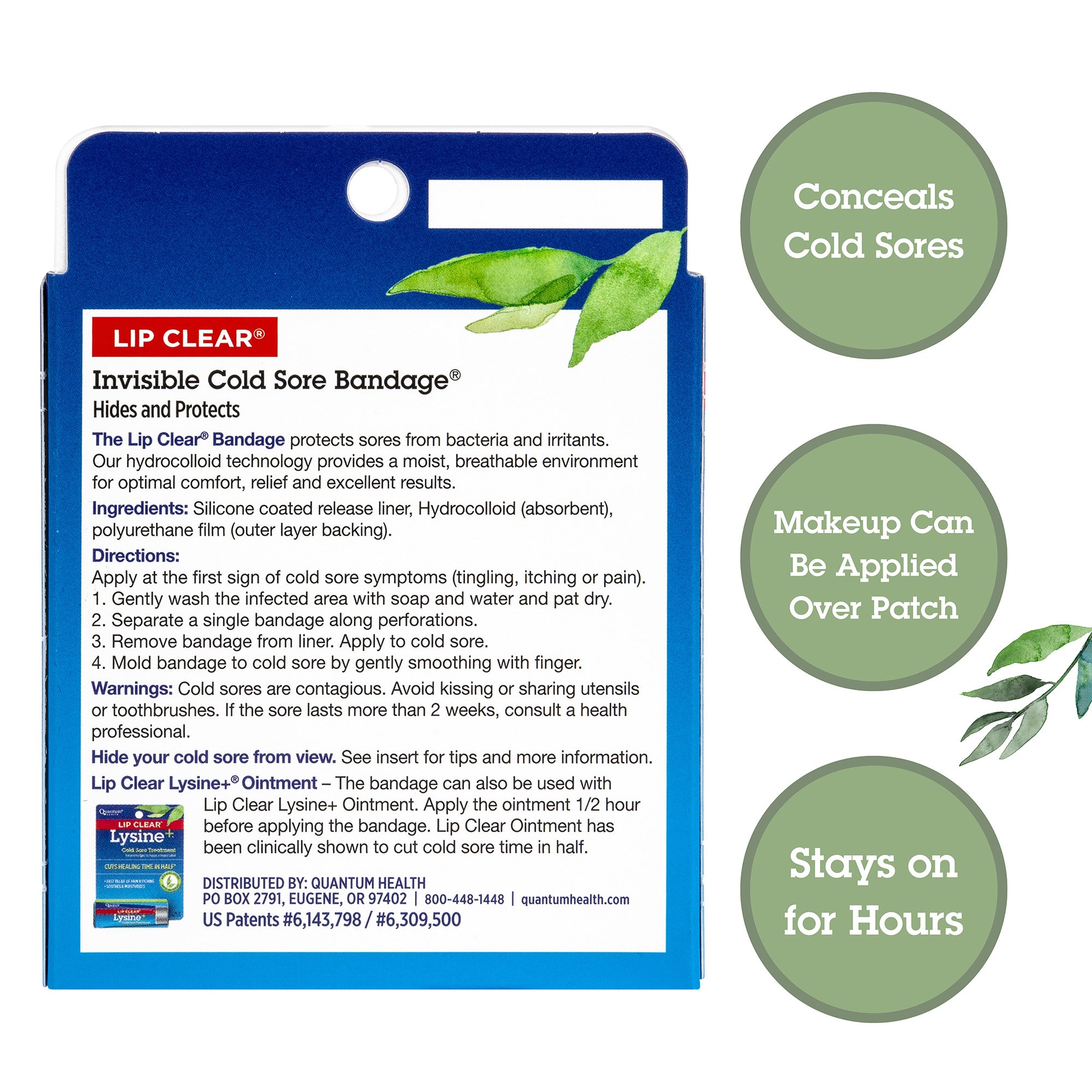 Lip Clear® Invisible Cold Sore Bandage®