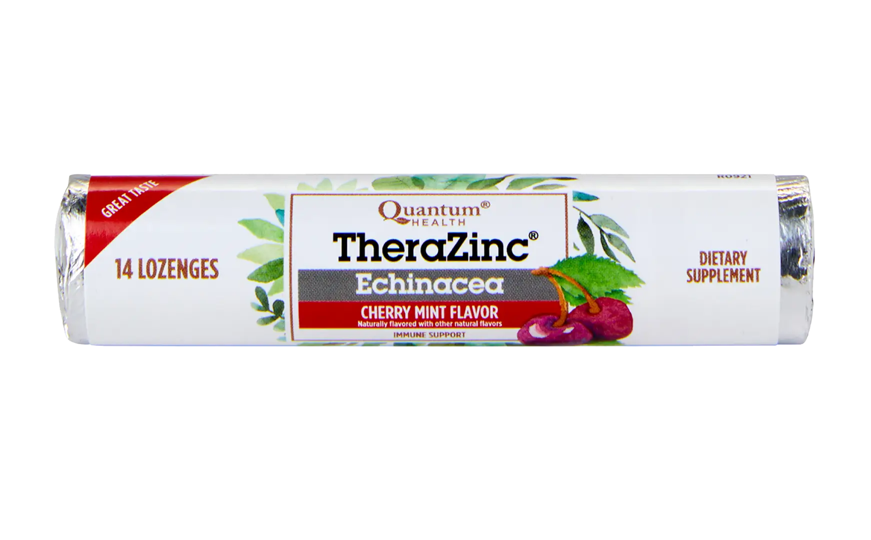 TheraZinc® Echinacea Lozenges - Cherry-Mint Lozenges (14 & 60 Count) TheraZinc® Echinacea Lozenges - Cherry-Mint Lozenges (14 & 60 Count)