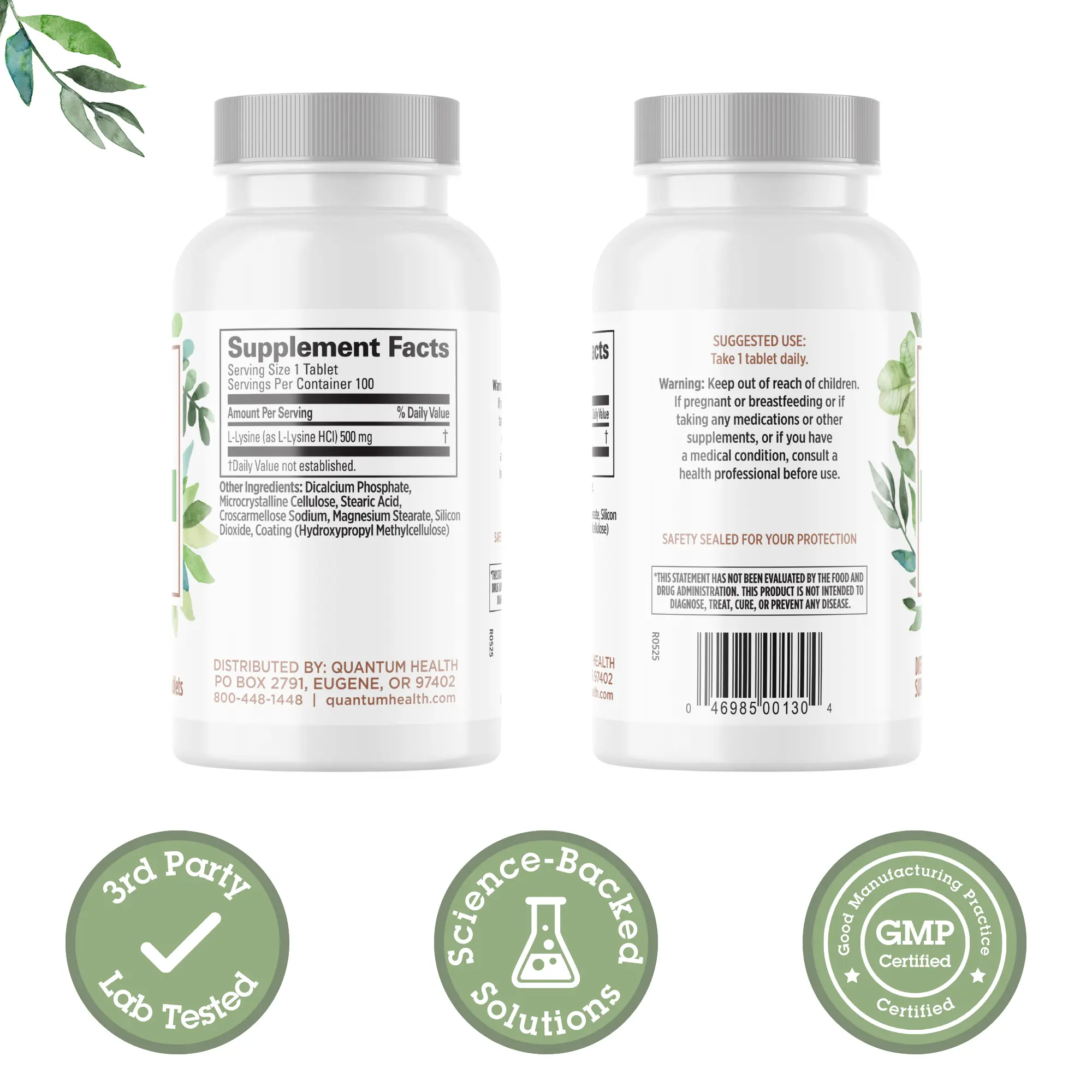 L-Lysine 500 mg