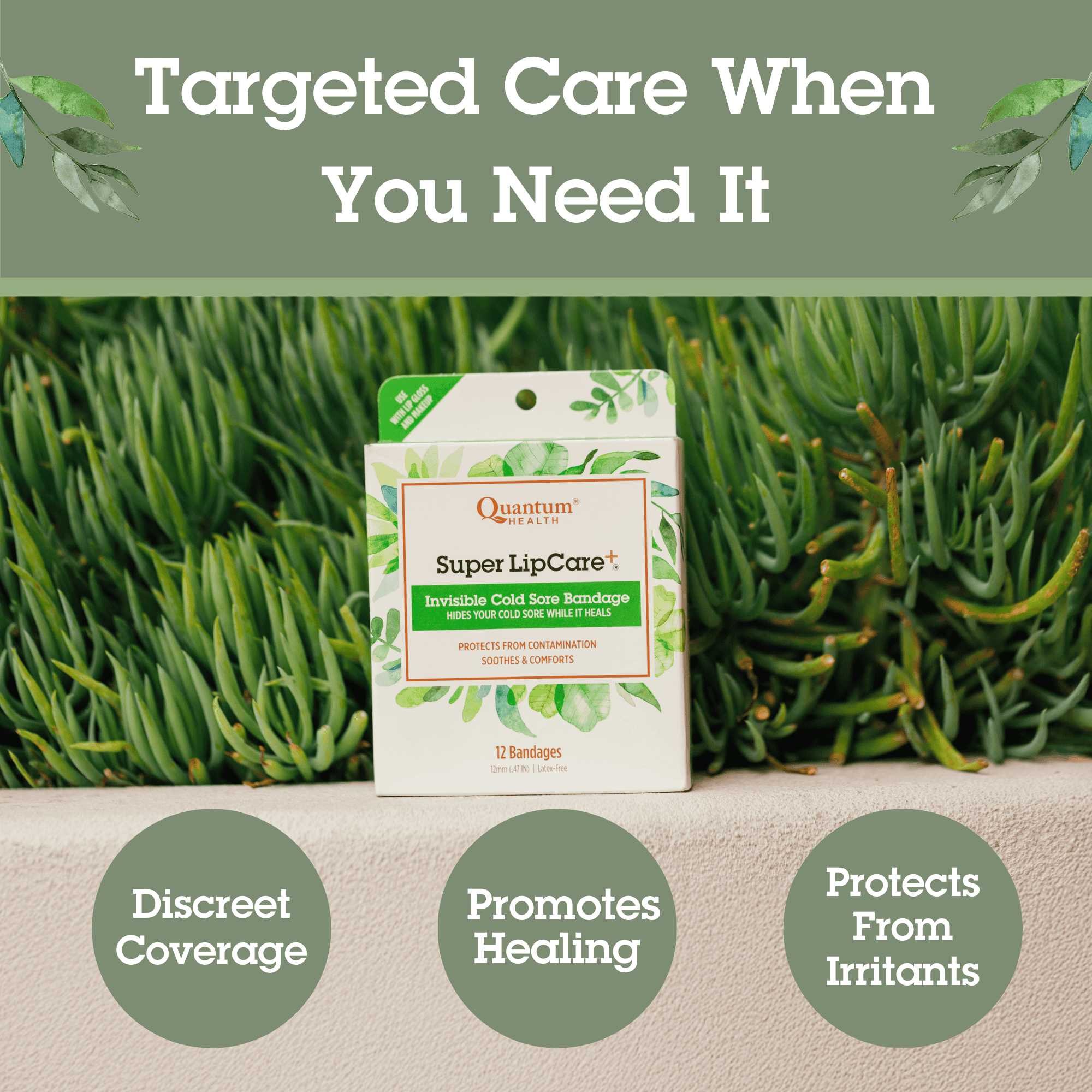 Super LipCare+® Invisible Cold Sore Bandage