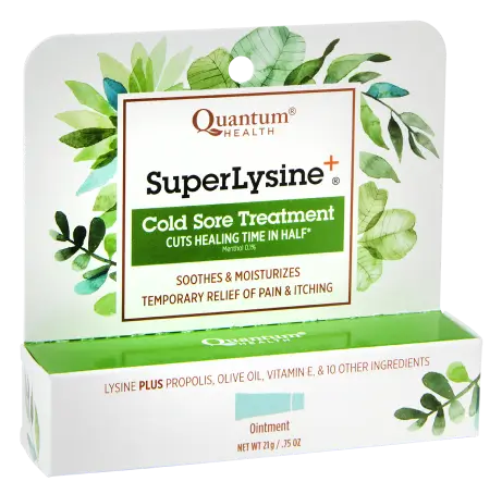 SuperLysine cold sore treatment 