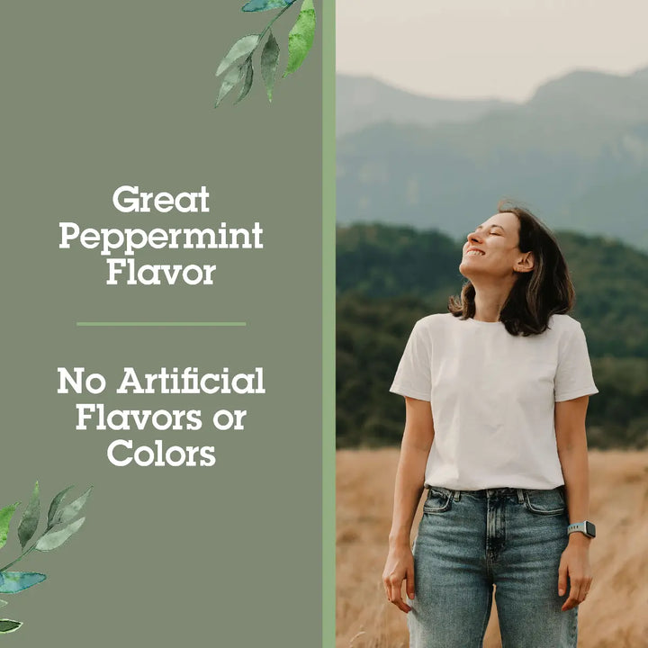 TheraZinc Spray great peppermint flavor and no artificial flavors or colors