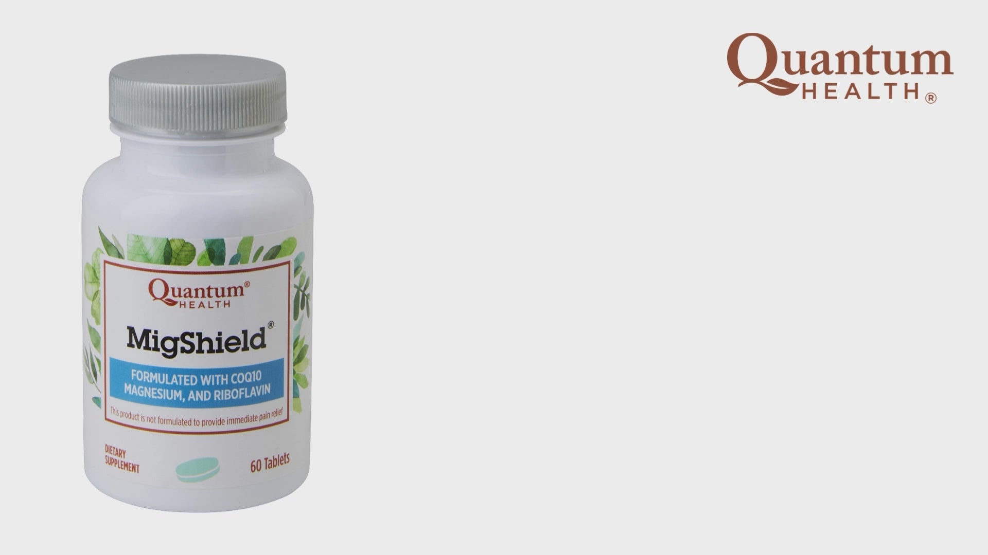 Quantum Health MigShield Magnesium Support Supplement