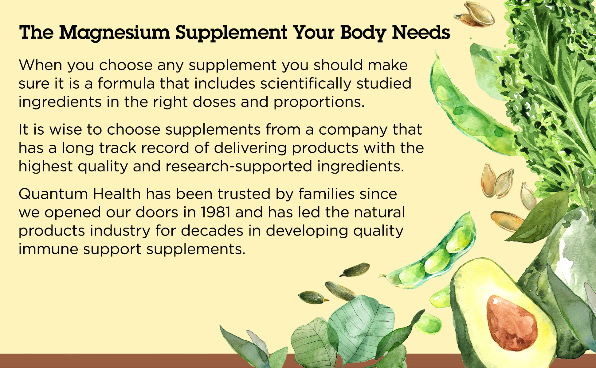 Magnesium Support Supplement