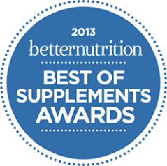 2013 Betternutrition Best of Supplements Award