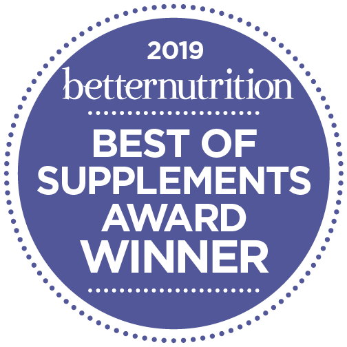 2019 Betternutrition Best Of Supplement Award Winner