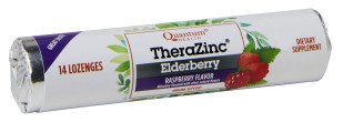 Zinc Elderberry Lozenges in a Convenient Travel Roll