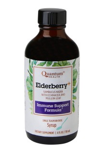 Elderberry syrup formulated with key ingredients to soothe and boost your immune system throughout the season.